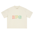 DRIP oversized tee — boxy heavyweight