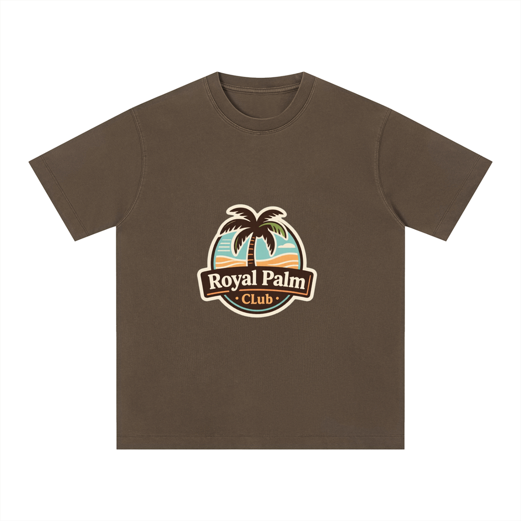 DRIP vintage wash tee — boxy