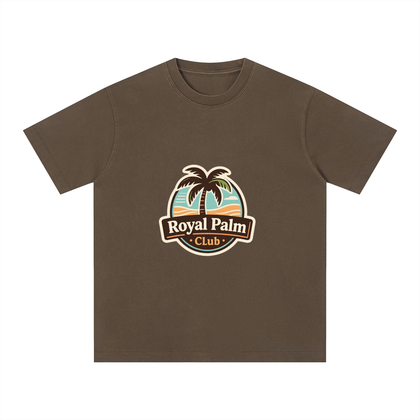 DRIP vintage wash tee — boxy
