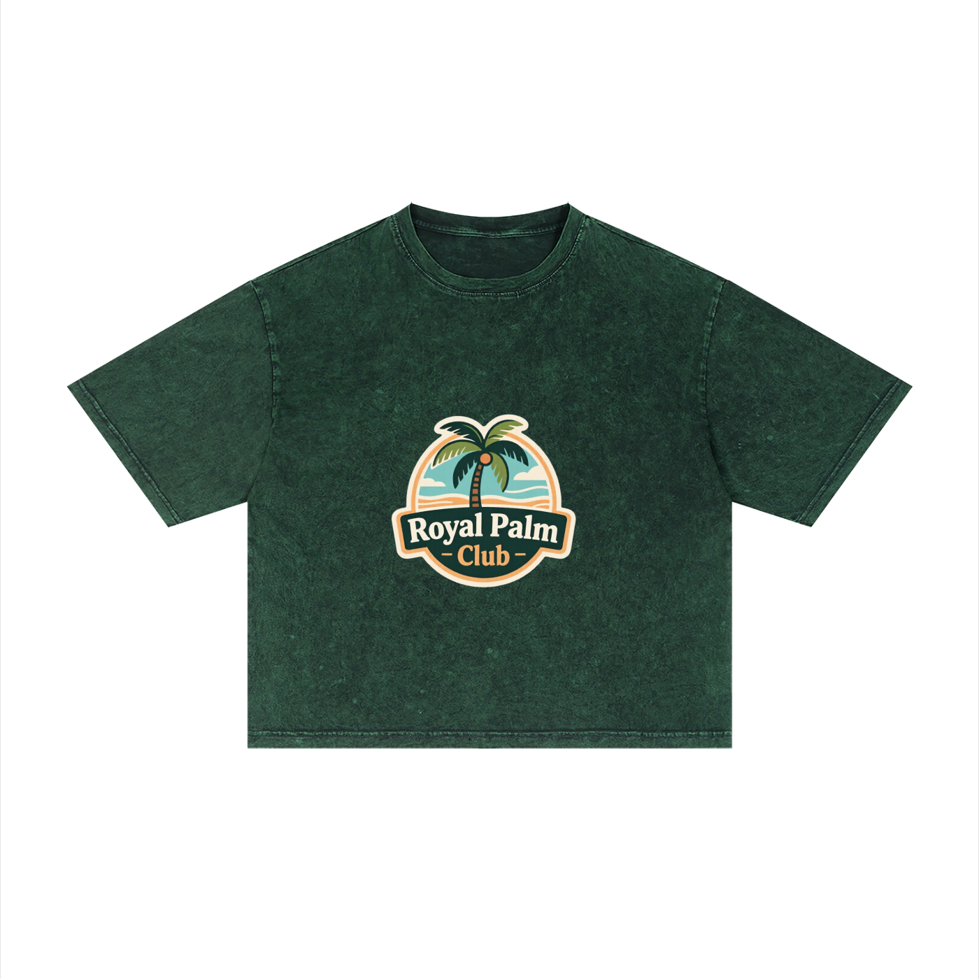 DRIP mineral wash tee — boxy cut