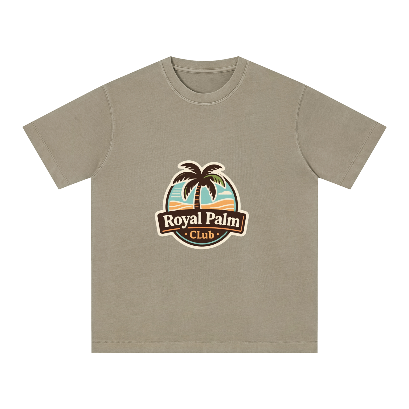 DRIP vintage wash tee — boxy