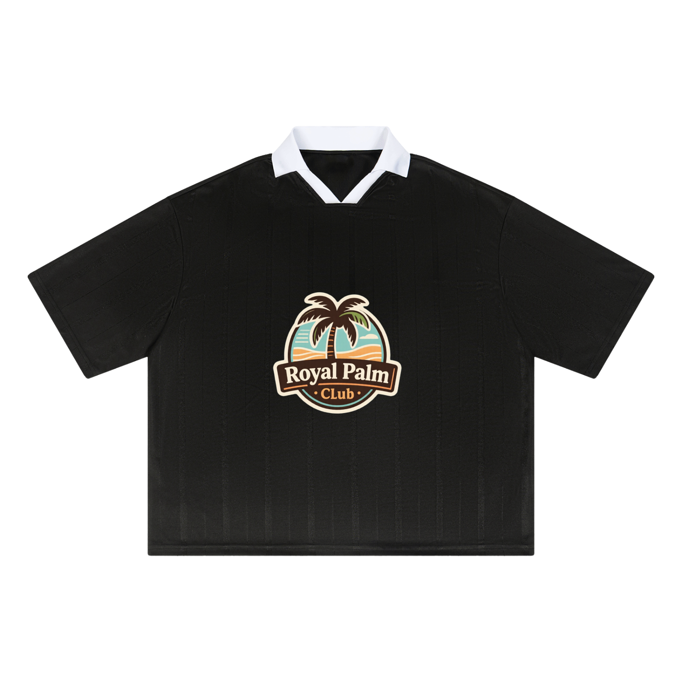 Unisex Striped Boxy Soccer Jersey