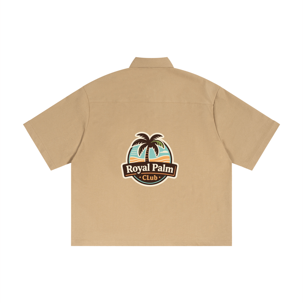 DRIP boxy shirt — heavyweight short sleeve II