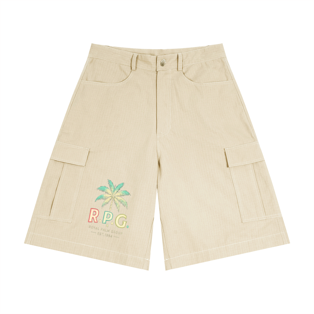 DRIP cargo shorts — Royal Palm Club