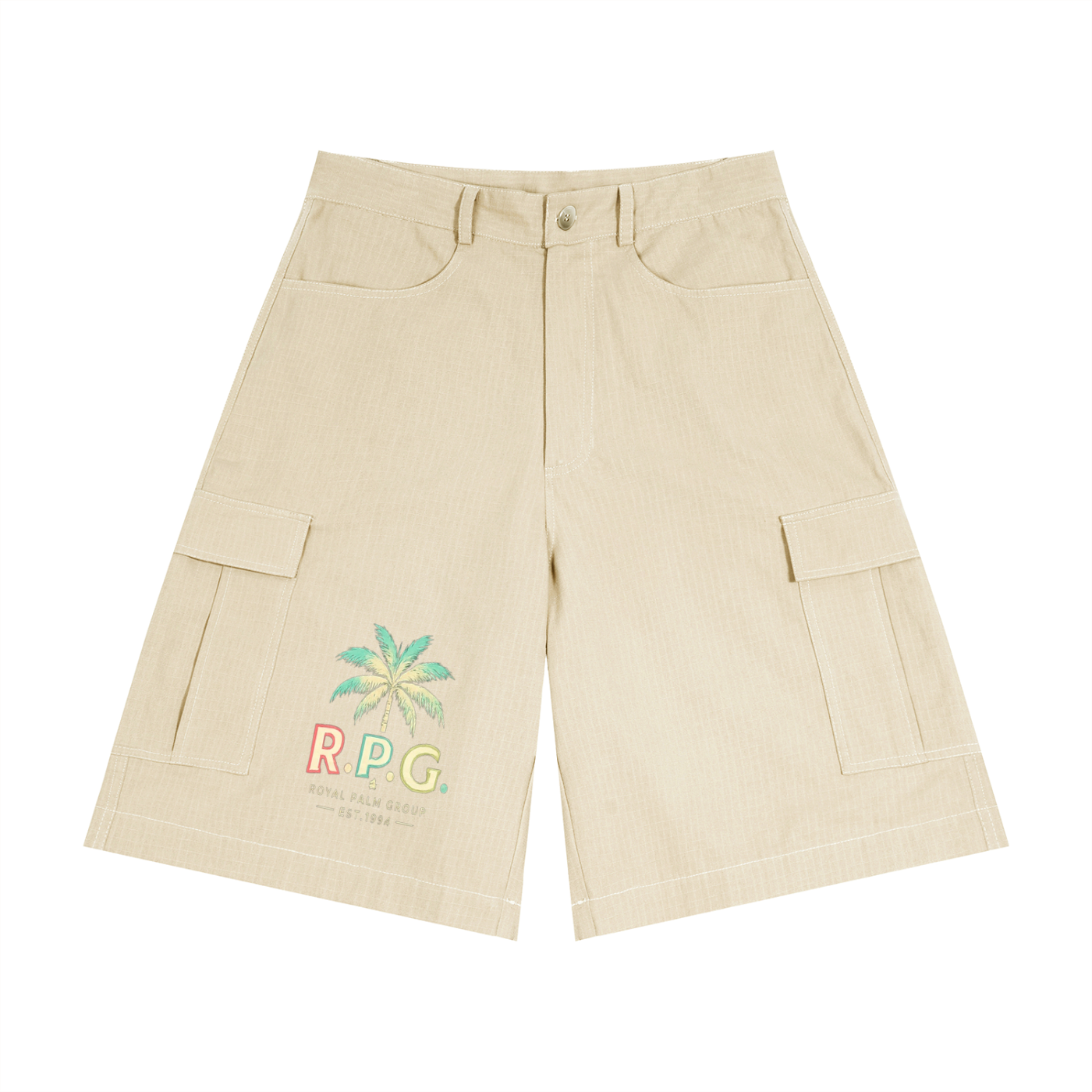 DRIP cargo shorts — Royal Palm Club