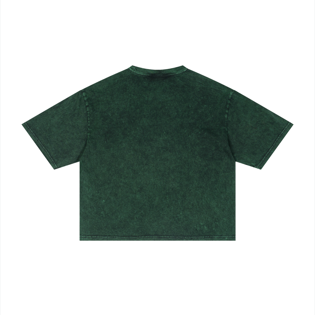 DRIP mineral wash tee — boxy cut
