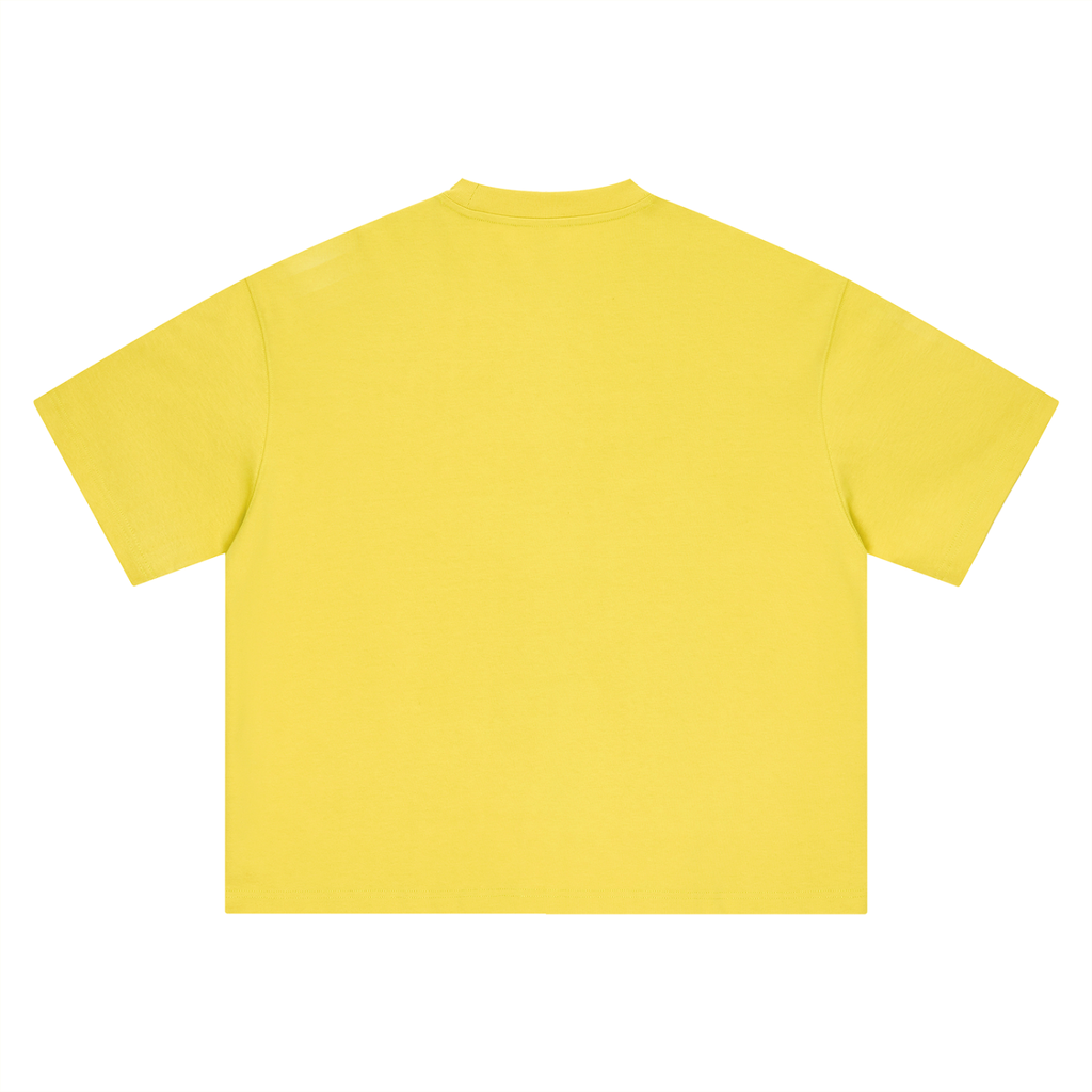 DRIP oversized tee — boxy heavyweight