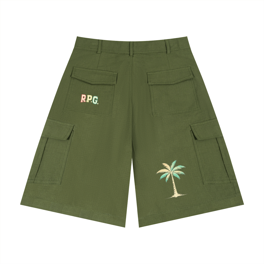 DRIP cargo shorts — Royal Palm Club