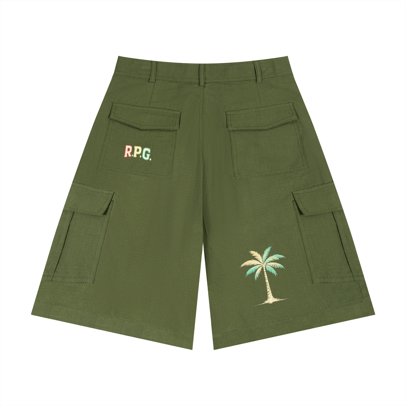 DRIP cargo shorts — Royal Palm Club
