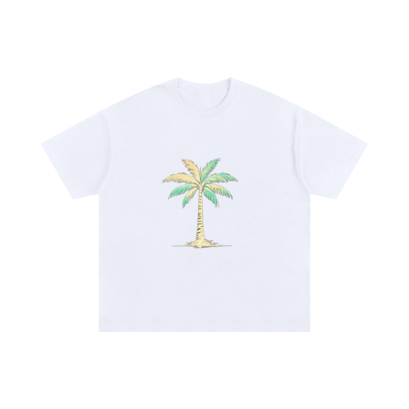 DRIP oversized cotton tee — extended sizes