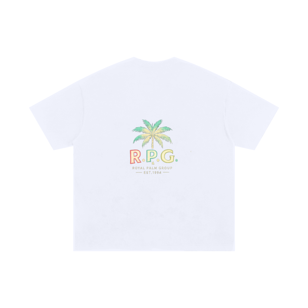 DRIP oversized cotton tee — extended sizes