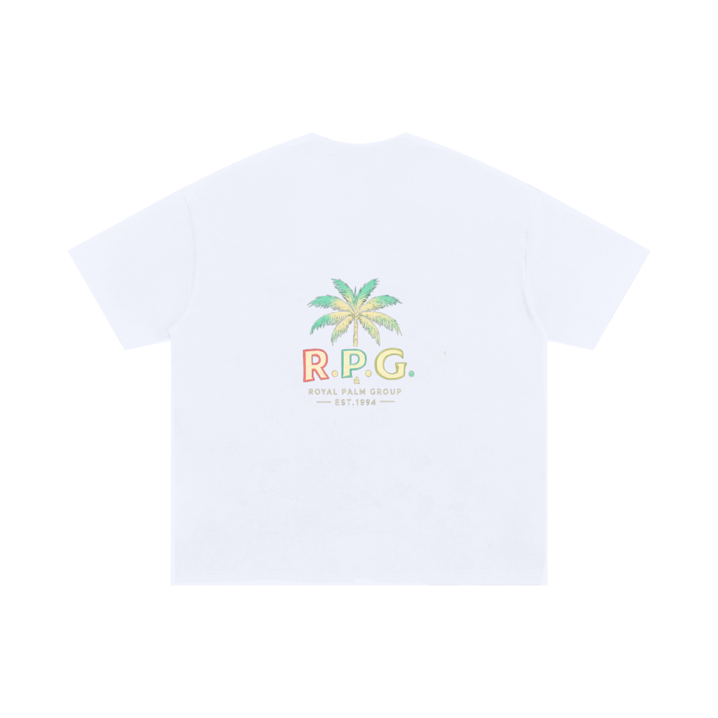 DRIP oversized cotton tee — extended sizes