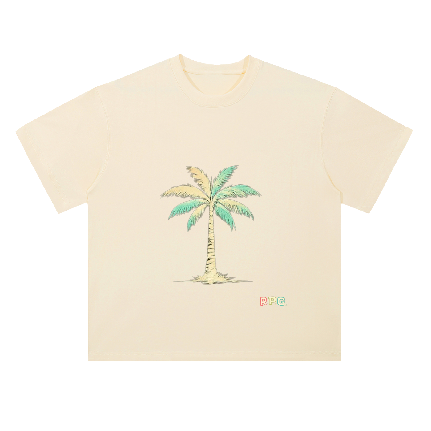 DRIP heavyweight tee — drop shoulder