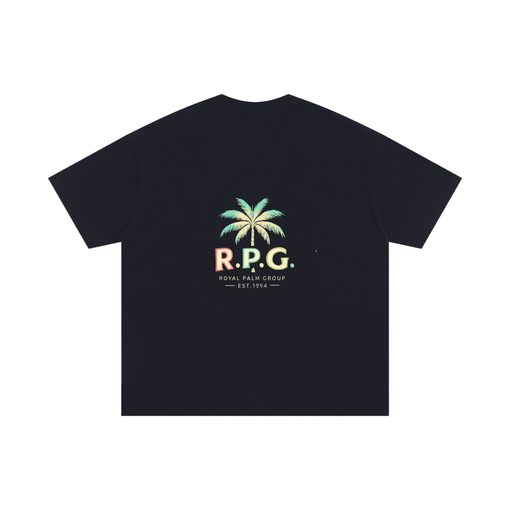 DRIP oversized cotton tee — extended sizes