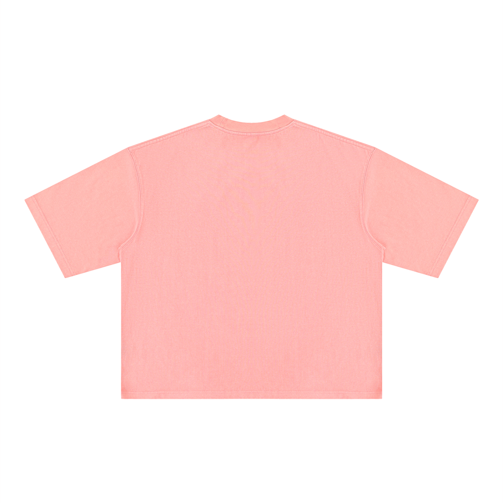 DRIP heavyweight tee — mineral wash boxy