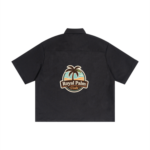 DRIP boxy shirt — heavyweight short sleeve II
