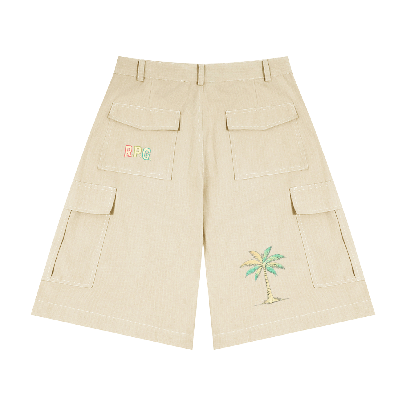 DRIP cargo shorts — Royal Palm Club