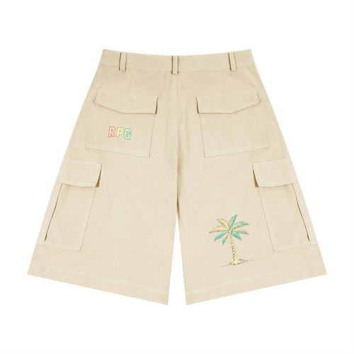 DRIP cargo shorts — Royal Palm Club