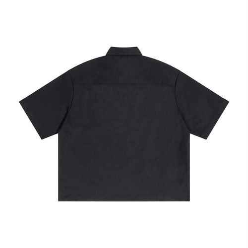 DRIP boxy shirt — heavyweight short sleeve