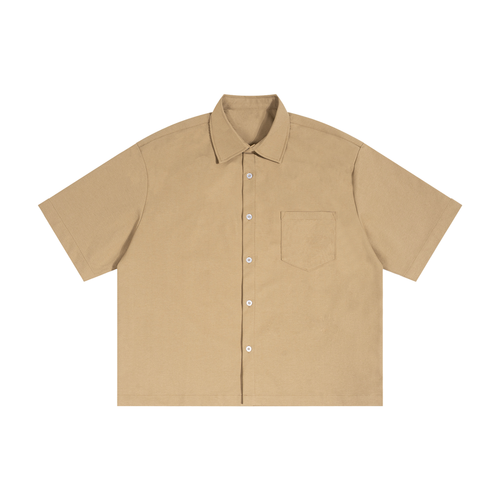 DRIP boxy shirt — heavyweight short sleeve II