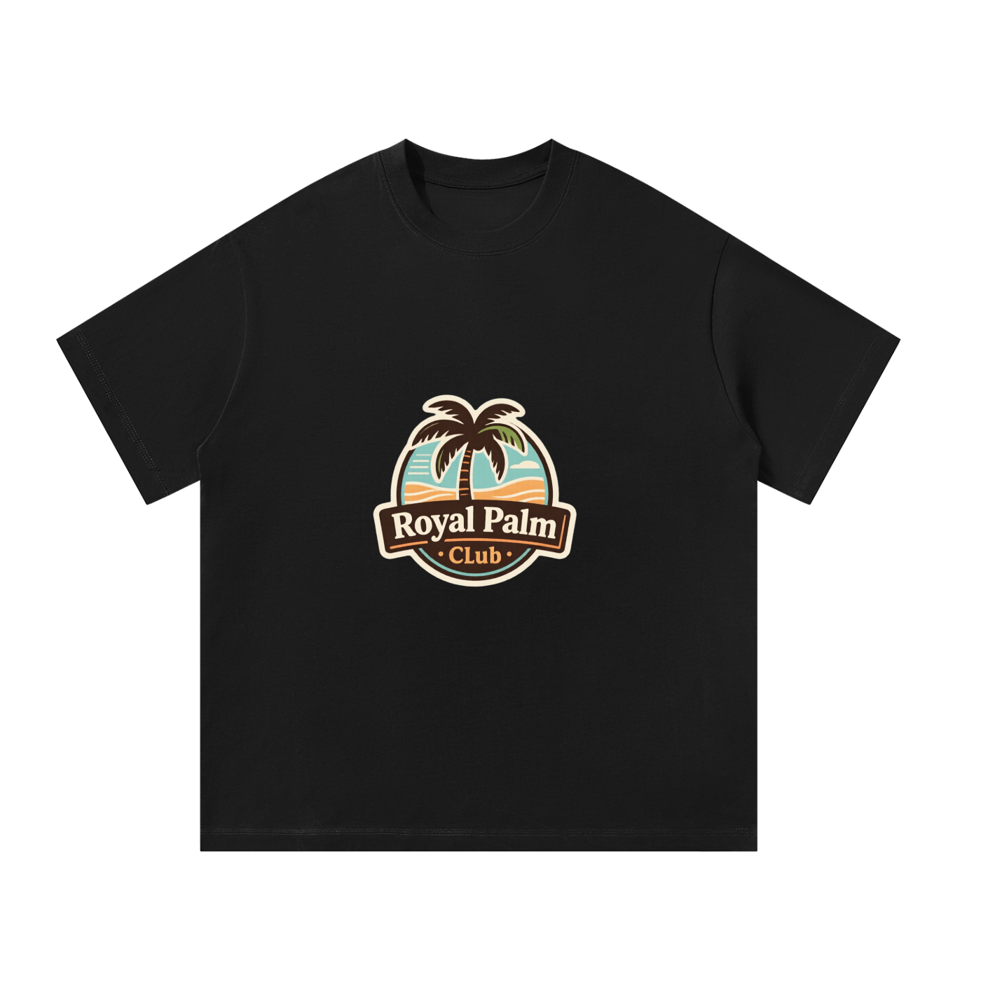 DRIP oversized tee — Royal Palm Club